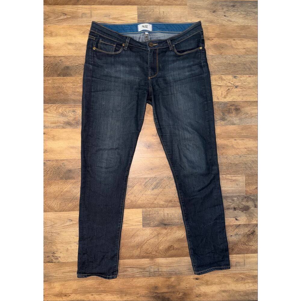 Paige women’s skyline skinny blue jeans - Picture 16 of 16